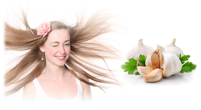 garlic for hair