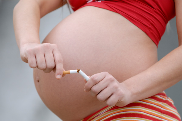 avoid smoking when pregnant