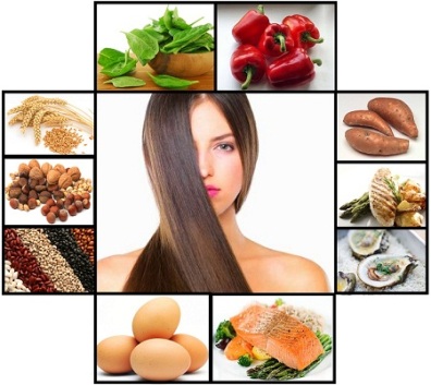 Nutrition for healthy hair